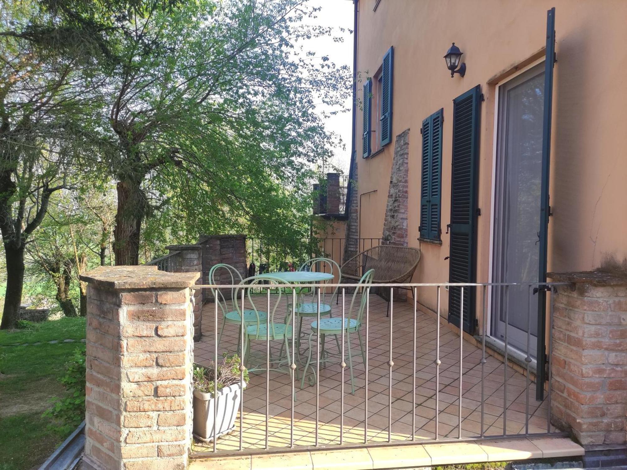 La Pergola Bed and Breakfast Becedasco Exteriör bild